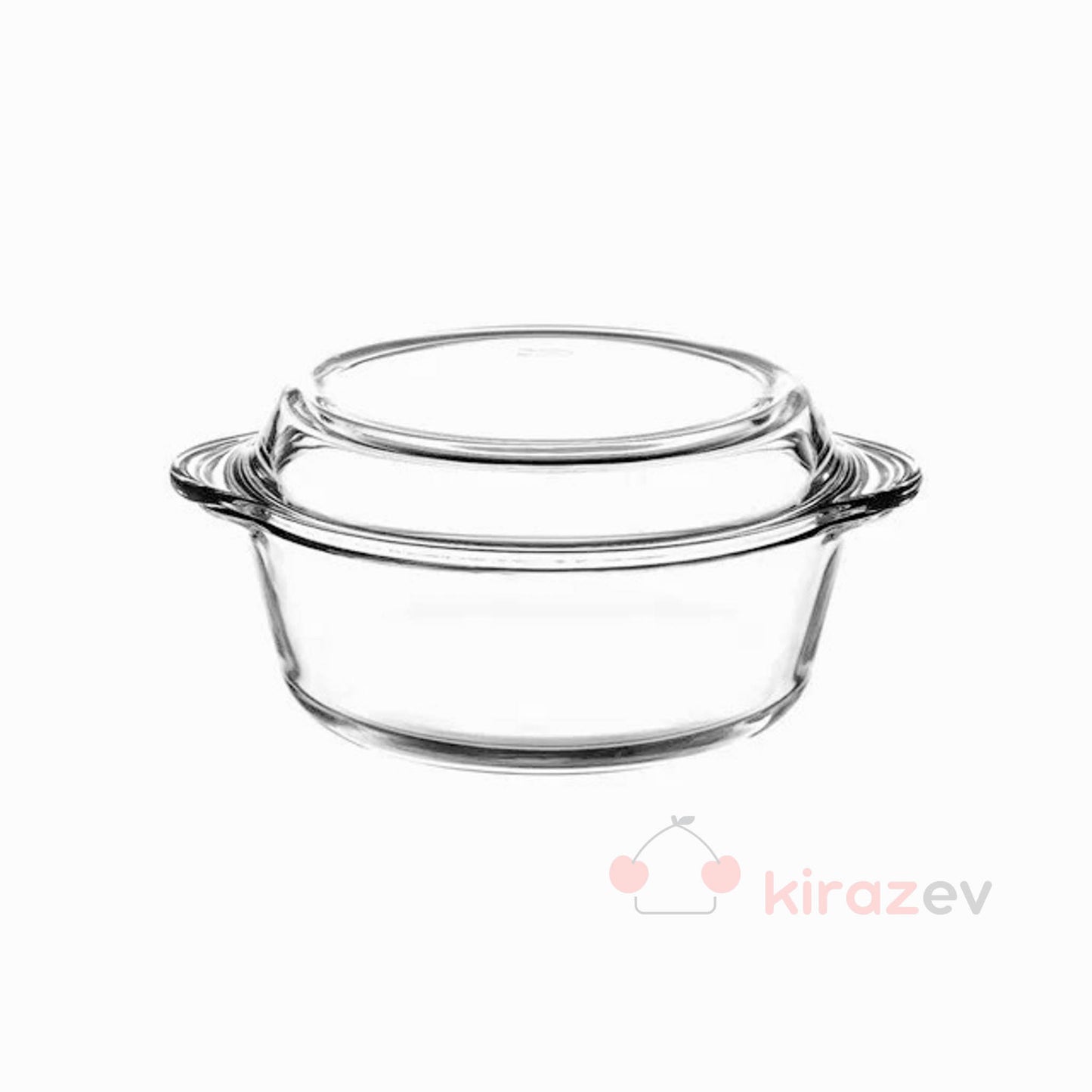 Paşabahçe Borcam Kapaklı Yuvarlak Tencere 2100 cc