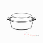 Paşabahçe Borcam Kapaklı Yuvarlak Tencere 2100 cc