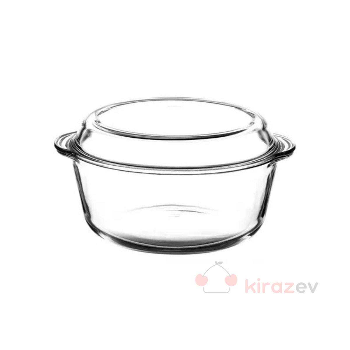 Paşabahçe Borcam Kapaklı Yuvarlak Tencere 3150 cc