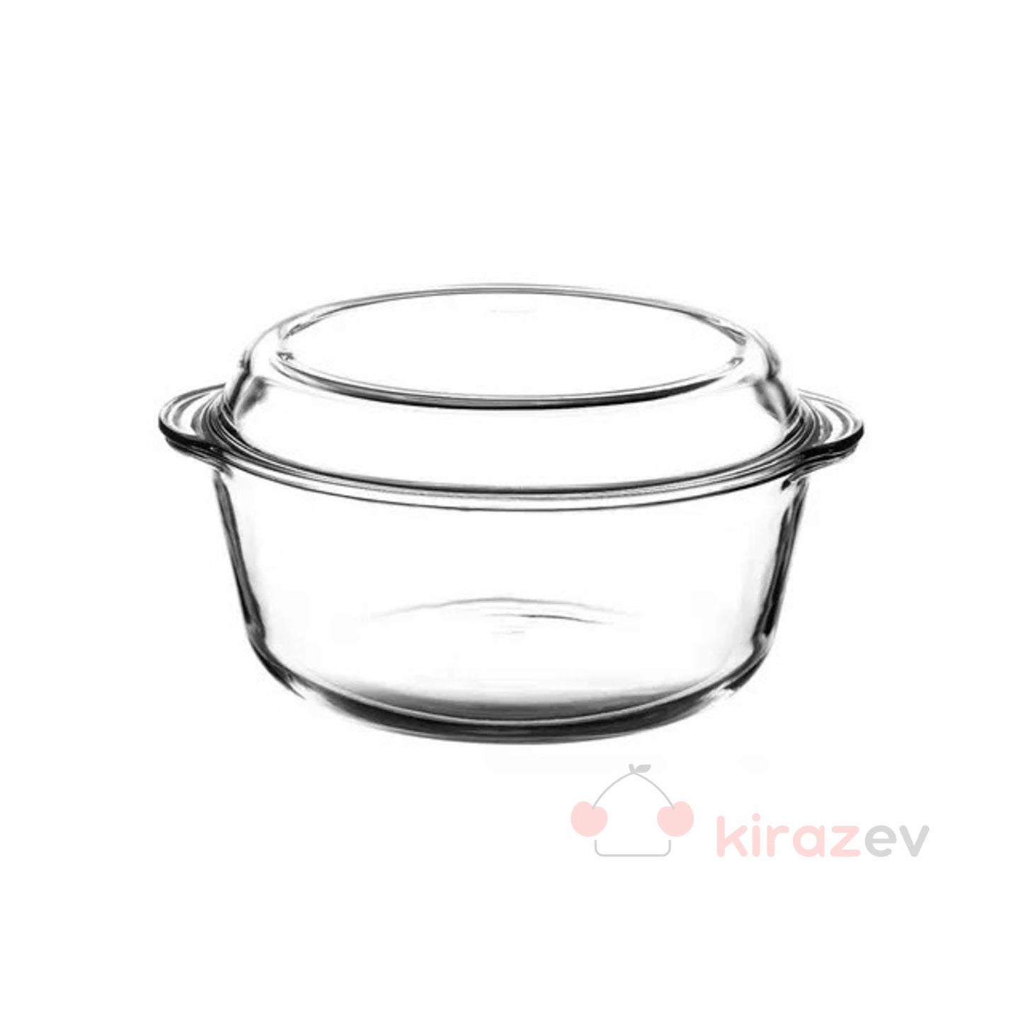 Paşabahçe Borcam Kapaklı Yuvarlak Tencere 3150 cc