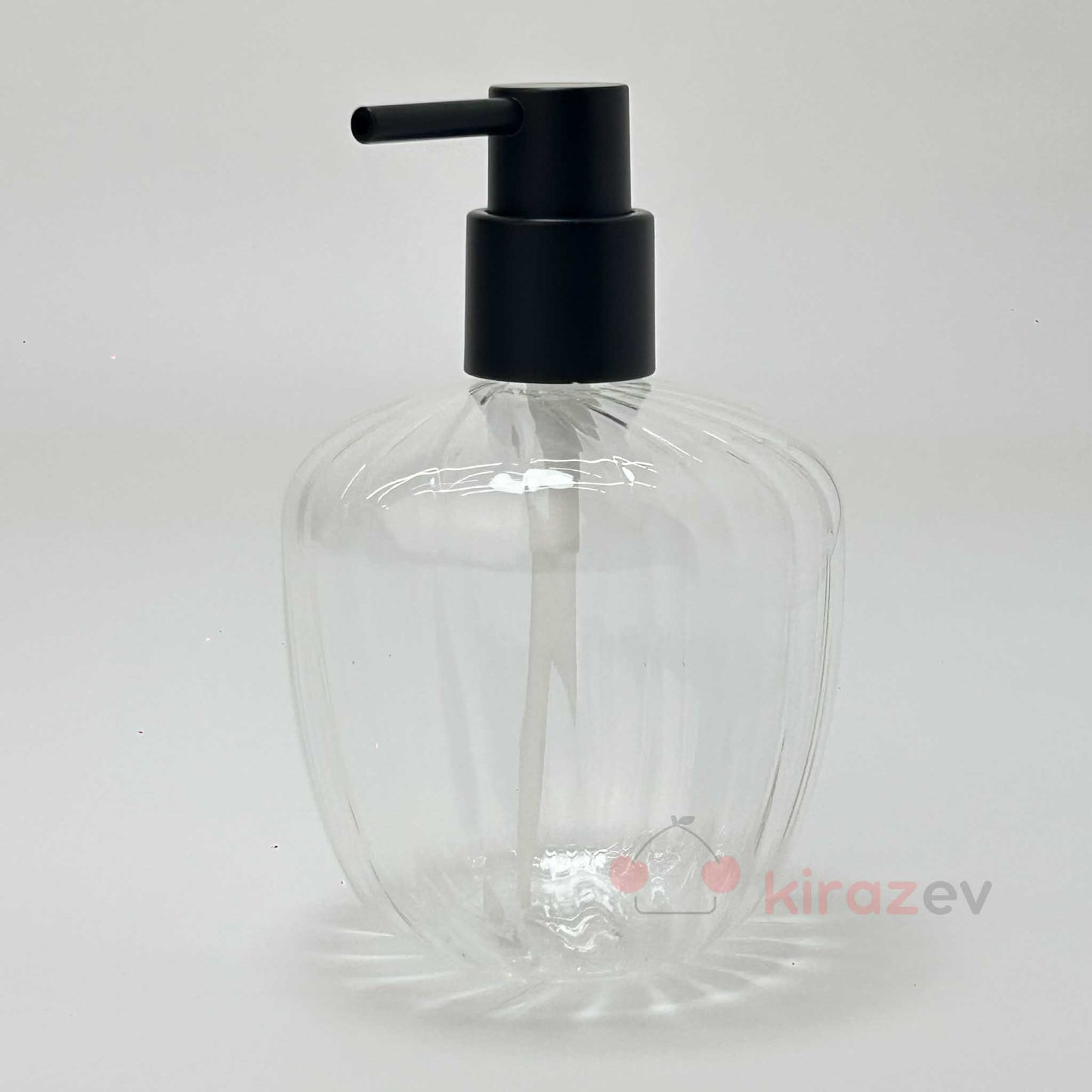 Borosilikat Tombul Cam Sıvı Sabunluk