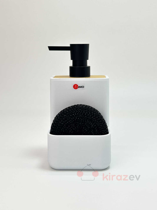 By Como Bambu Hazneli Sıvı Deterjanlık – Beyaz