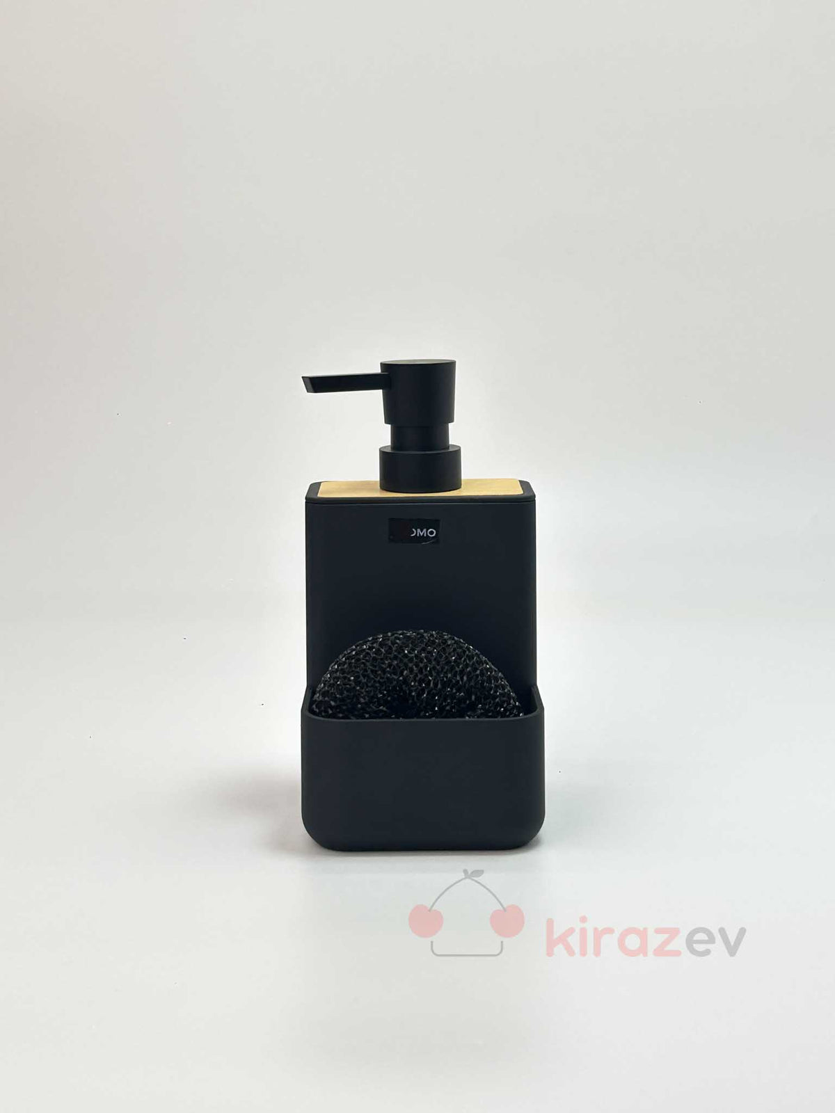 By Como Bambu Hazneli Sıvı Deterjanlık – Siyah