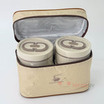 Kare Termal Çantalı Yemek Kabı Termos Seti