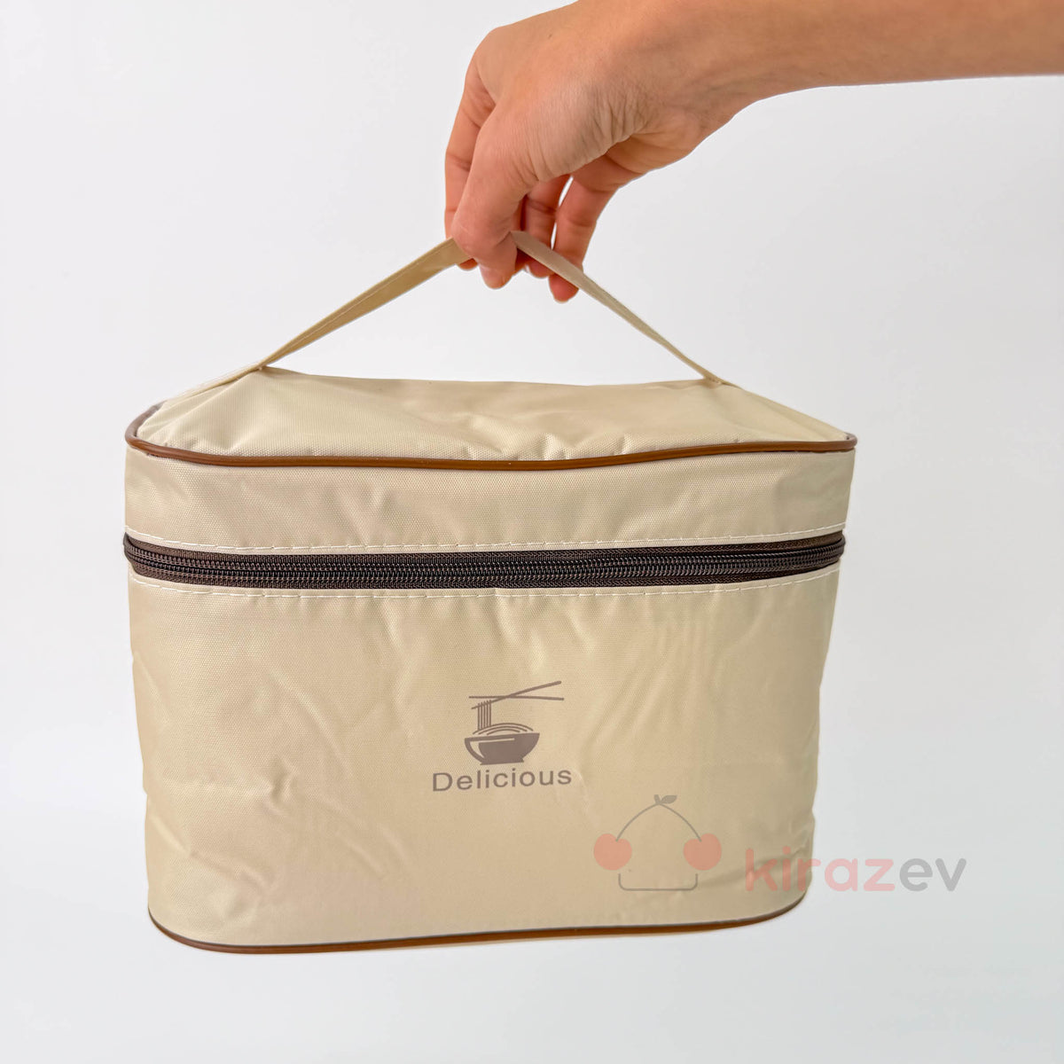 Kare Termal Çantalı Yemek Kabı Termos Seti