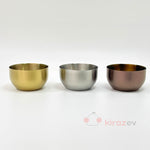 Bronz Çelik Sunum Kasesi