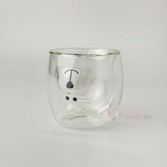 Çift Cidarlı Ayıcık Bardak