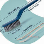 Beyaz Cımbızlı Detay Temizlik Fırçası