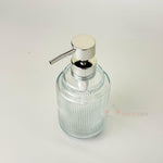 Çizgili Cam Sıvı Sabunluk