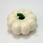 Dekoratif Seramik Kabak Beyaz Büyük Boy