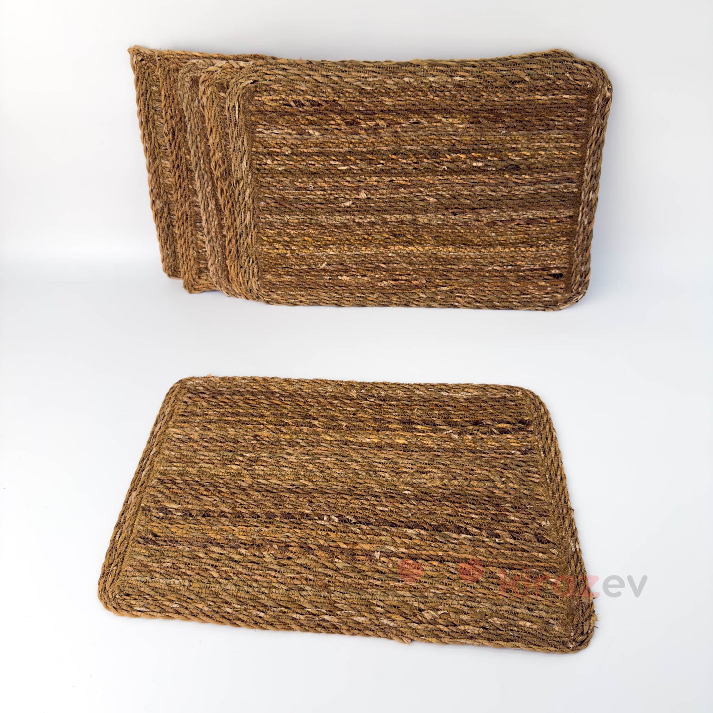 Dikdörtgen Hasır Supla 6’lı Set