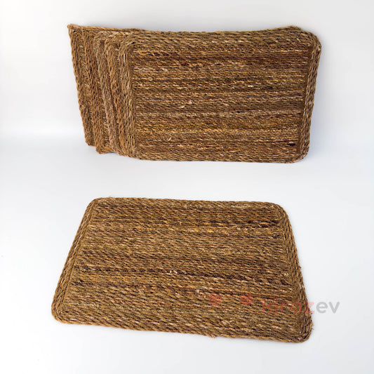 Dikdörtgen Hasır Supla 6’lı Set