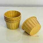 Düz Kraft Yuvarlak Muffin Kapsülü 24’lü – Fırına Dayanıklı