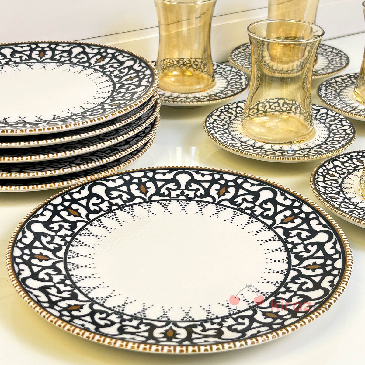 Efsun 18 Parça Çay Seti