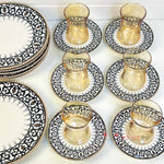 Efsun 18 Parça Çay Seti