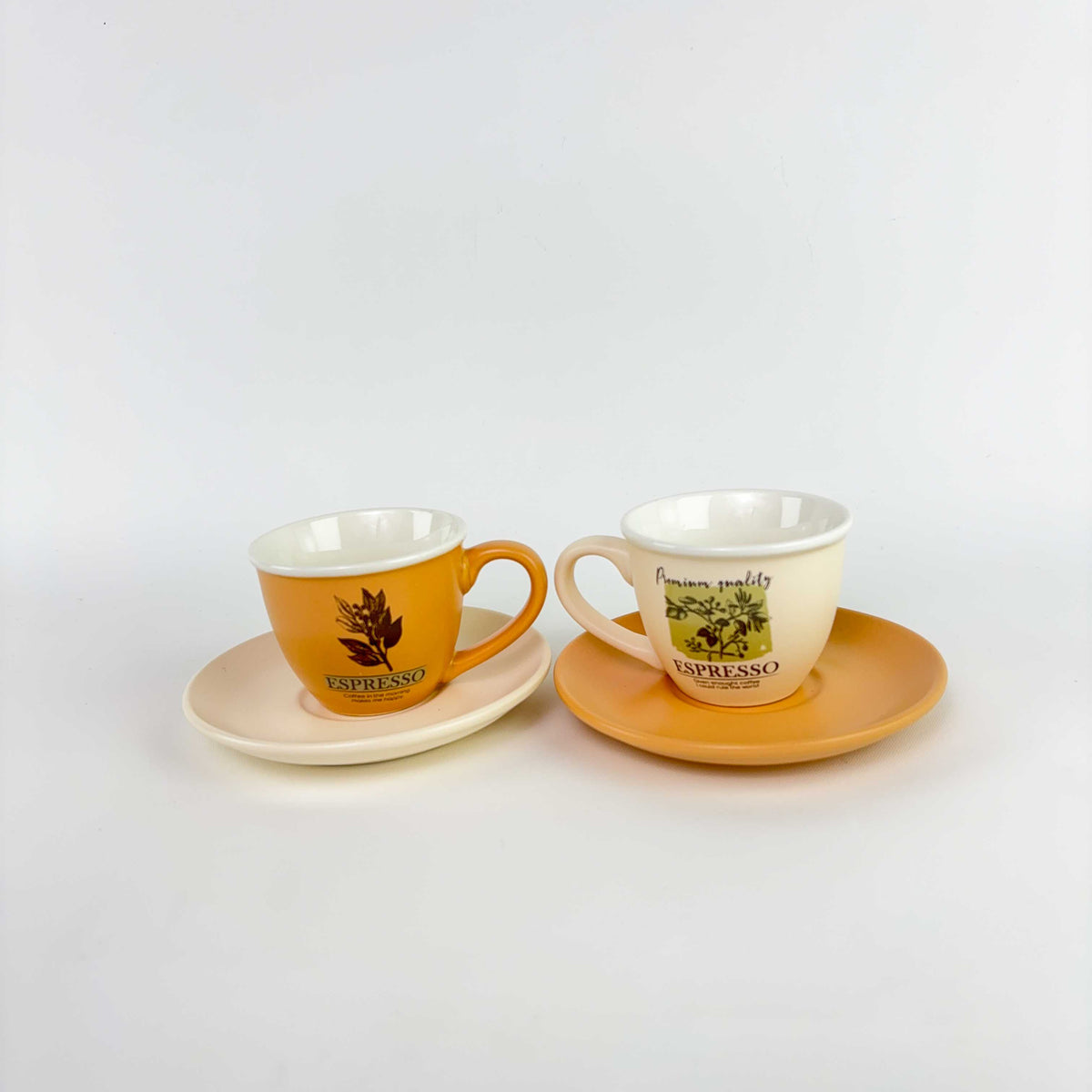 Espresso Fincan Takımı - 2'li Seramik