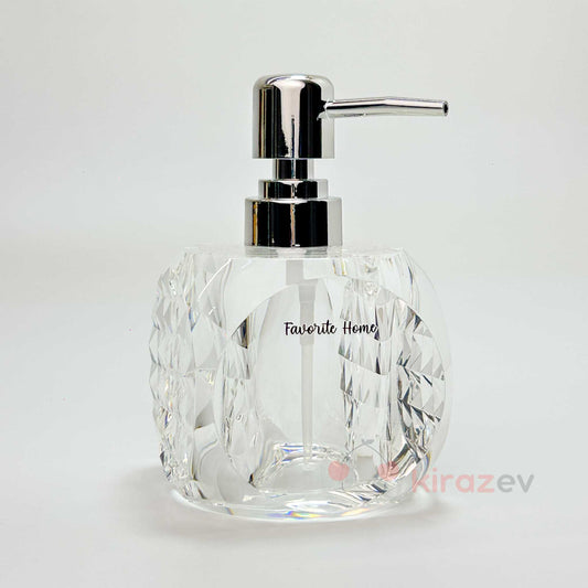 Favorite Akrilik Sıvı Sabunluk Şeffaf