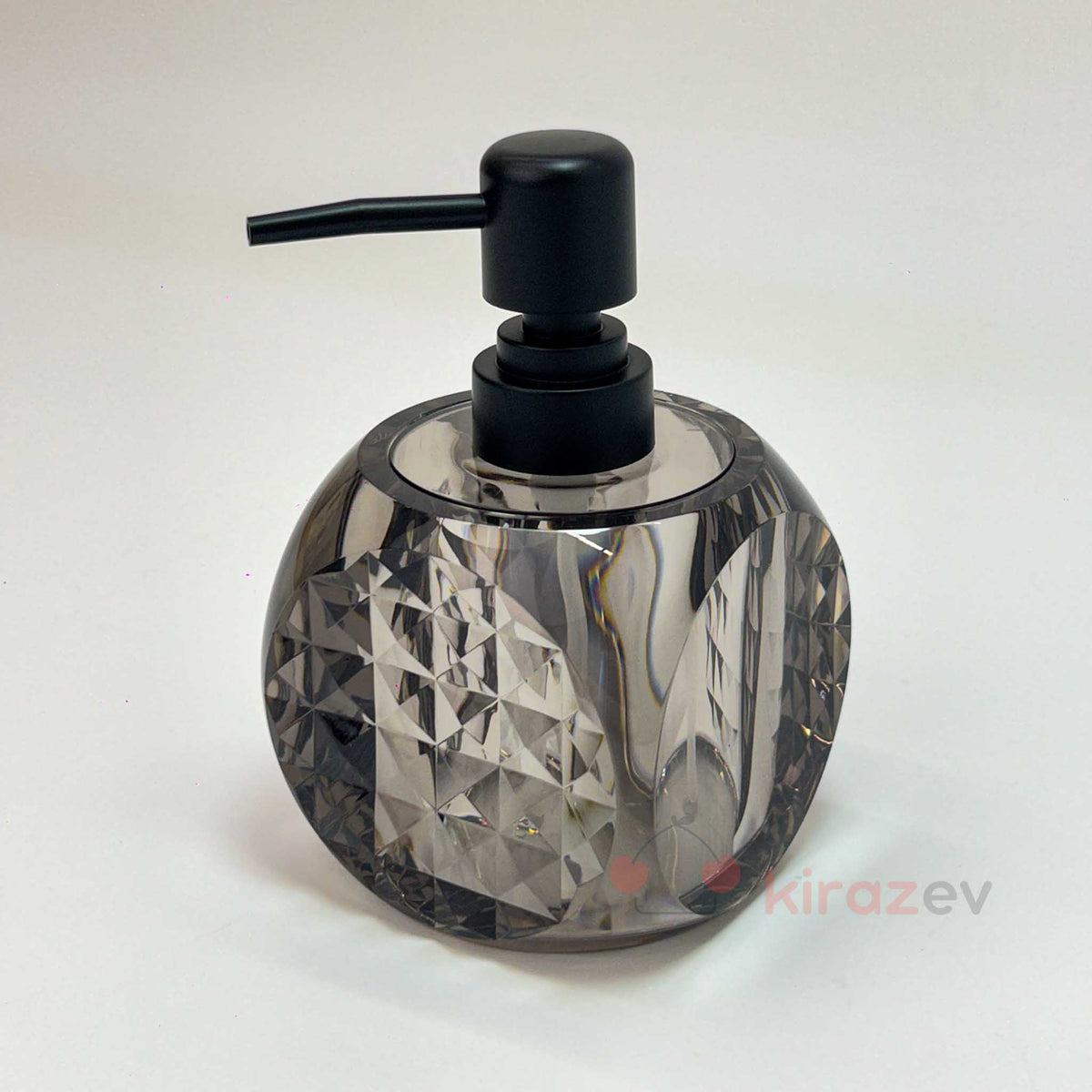 Favorite Akrilik Sıvı Sabunluk Şeffaf Siyah