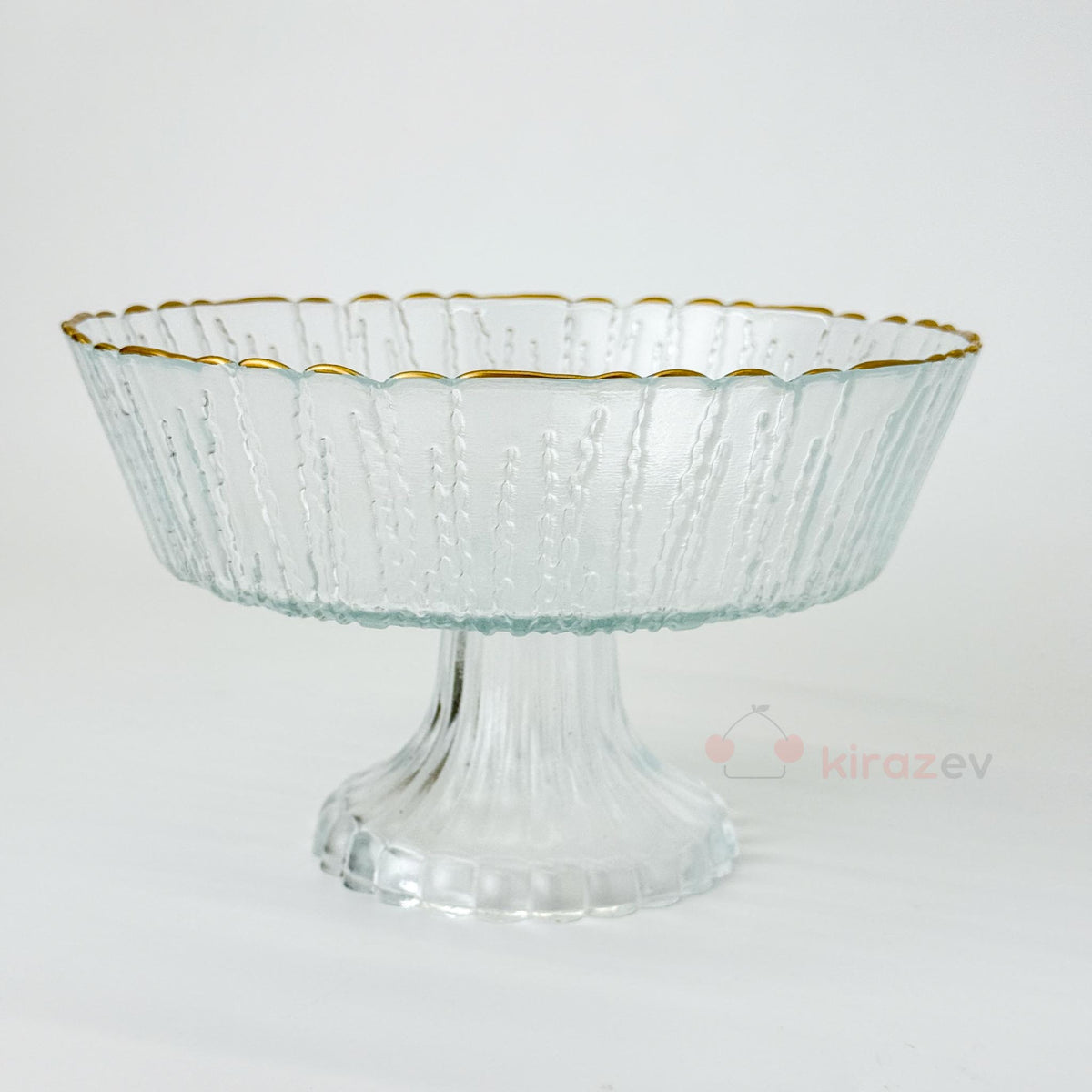 Fladen Yaldızlı Ayaklı Servis Kase