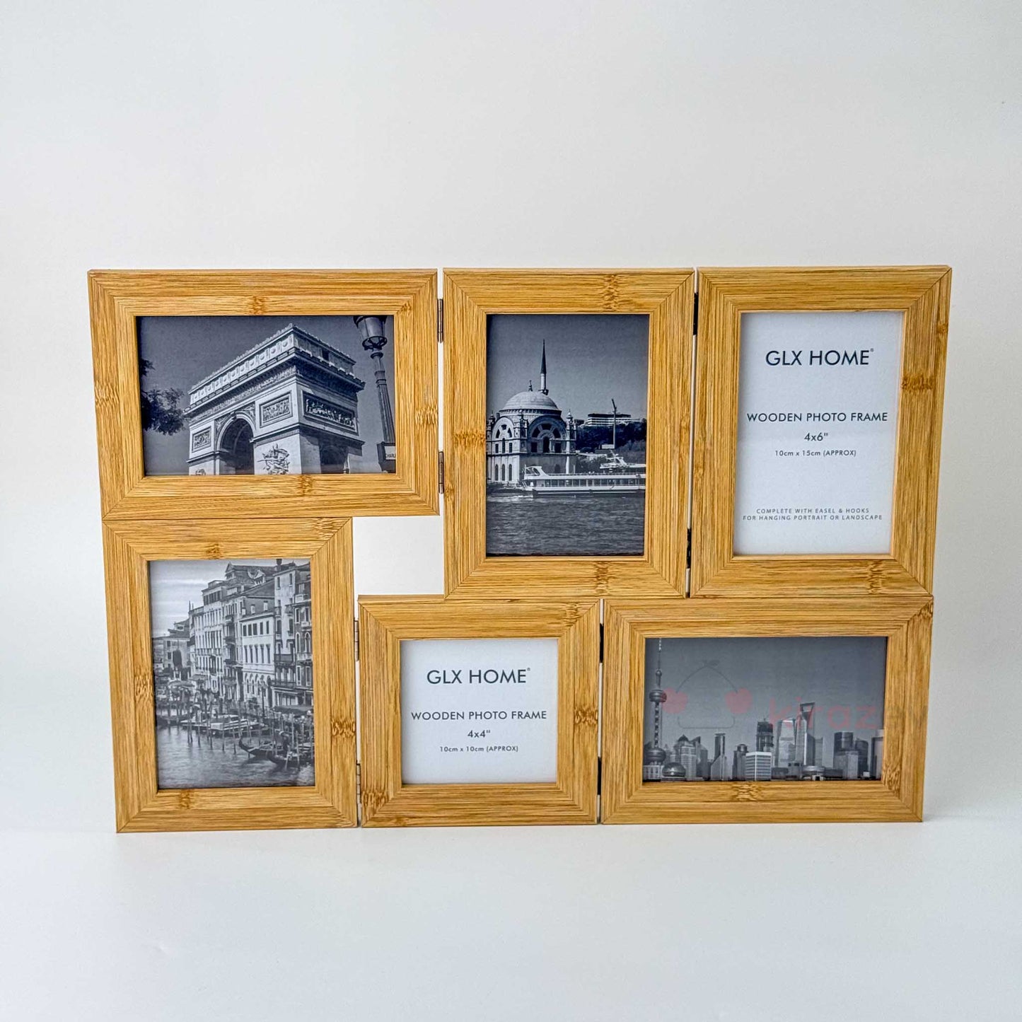 Galaxy 6’lı Ahşap Fotoğraf Çerçevesi