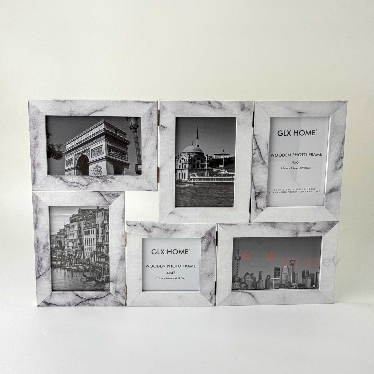 Galaxy 6’lı Ahşap Fotoğraf Çerçevesi