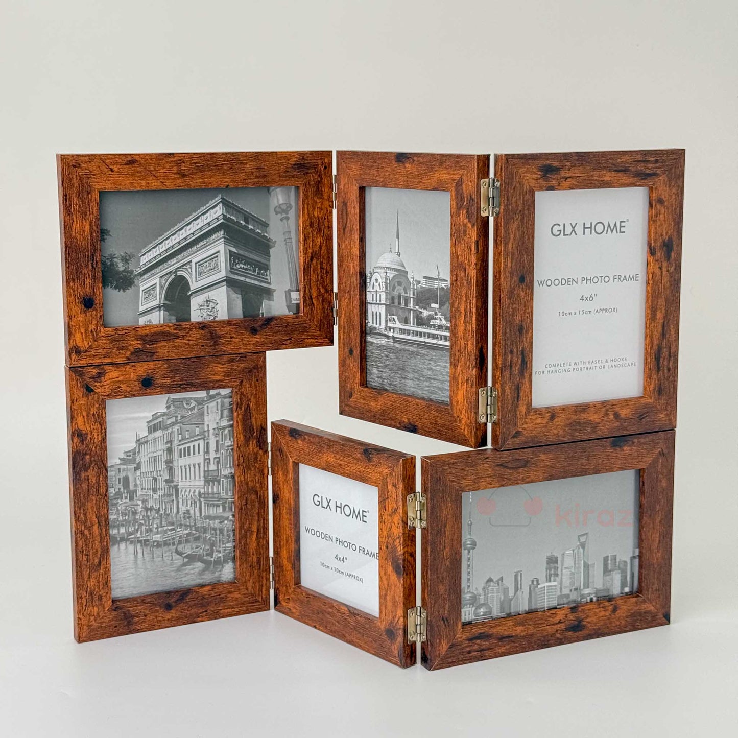 Galaxy 6’lı Ahşap Fotoğraf Çerçevesi