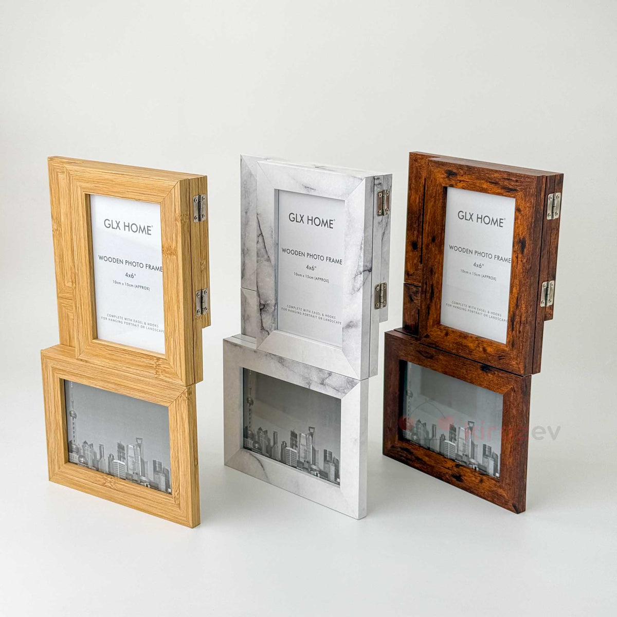 Galaxy 6’lı Ahşap Fotoğraf Çerçevesi