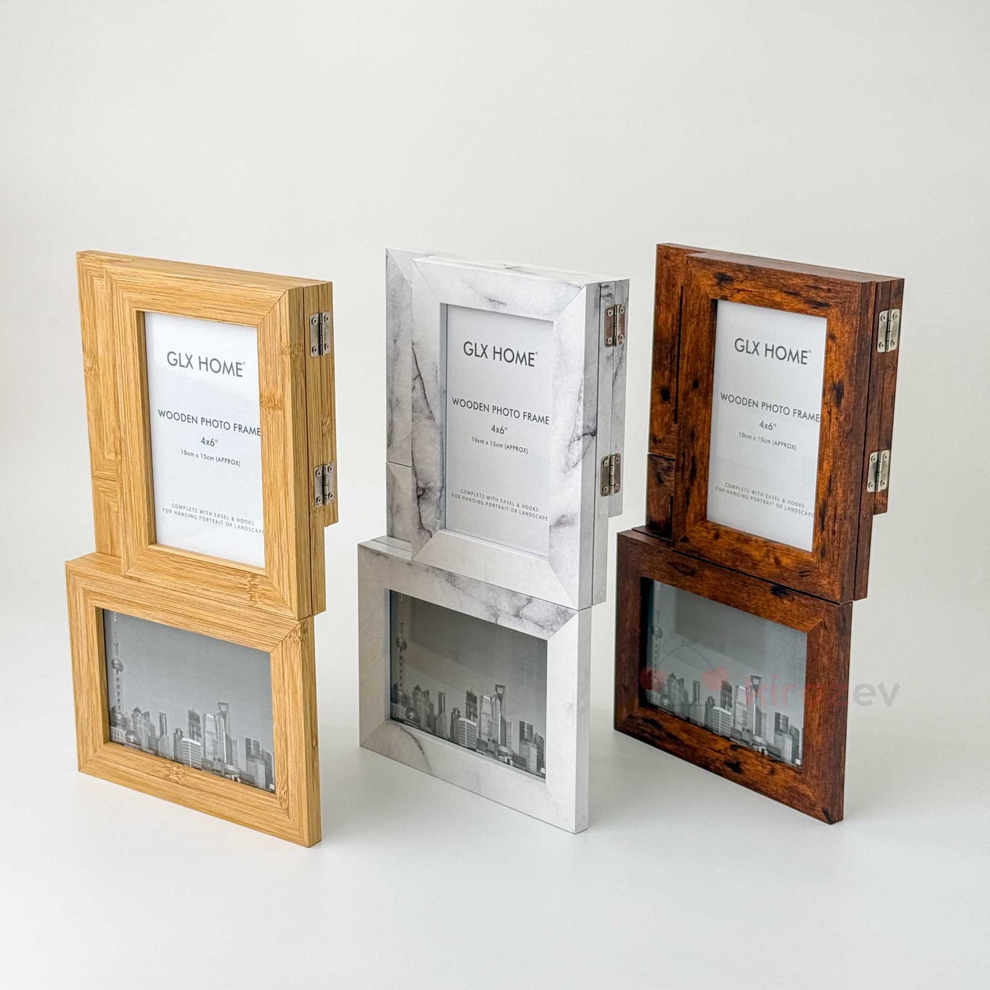 Galaxy 6’lı Ahşap Fotoğraf Çerçevesi