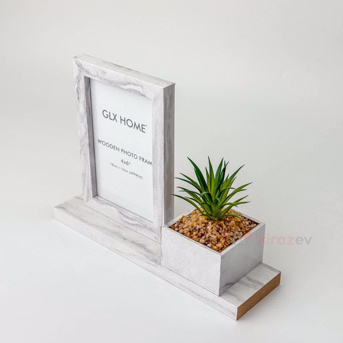 Saksılı Ahşap Çerçece 10x15