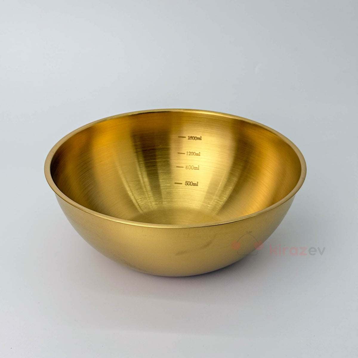 Gold Ölçekli Paslanmaz Kase 1600ml