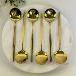 Gold Yemek Kaşığı 6’lı Set (21 cm)