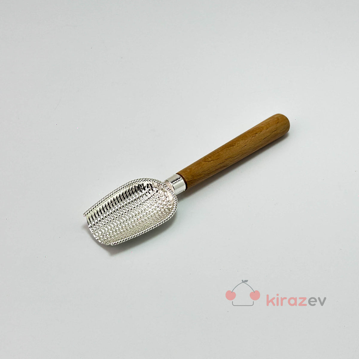 Bambu Baharatlık Kaşığı - Gümüş - Kiraz Ev