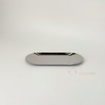 Gümüş Metal Kayık Tabak 2'li