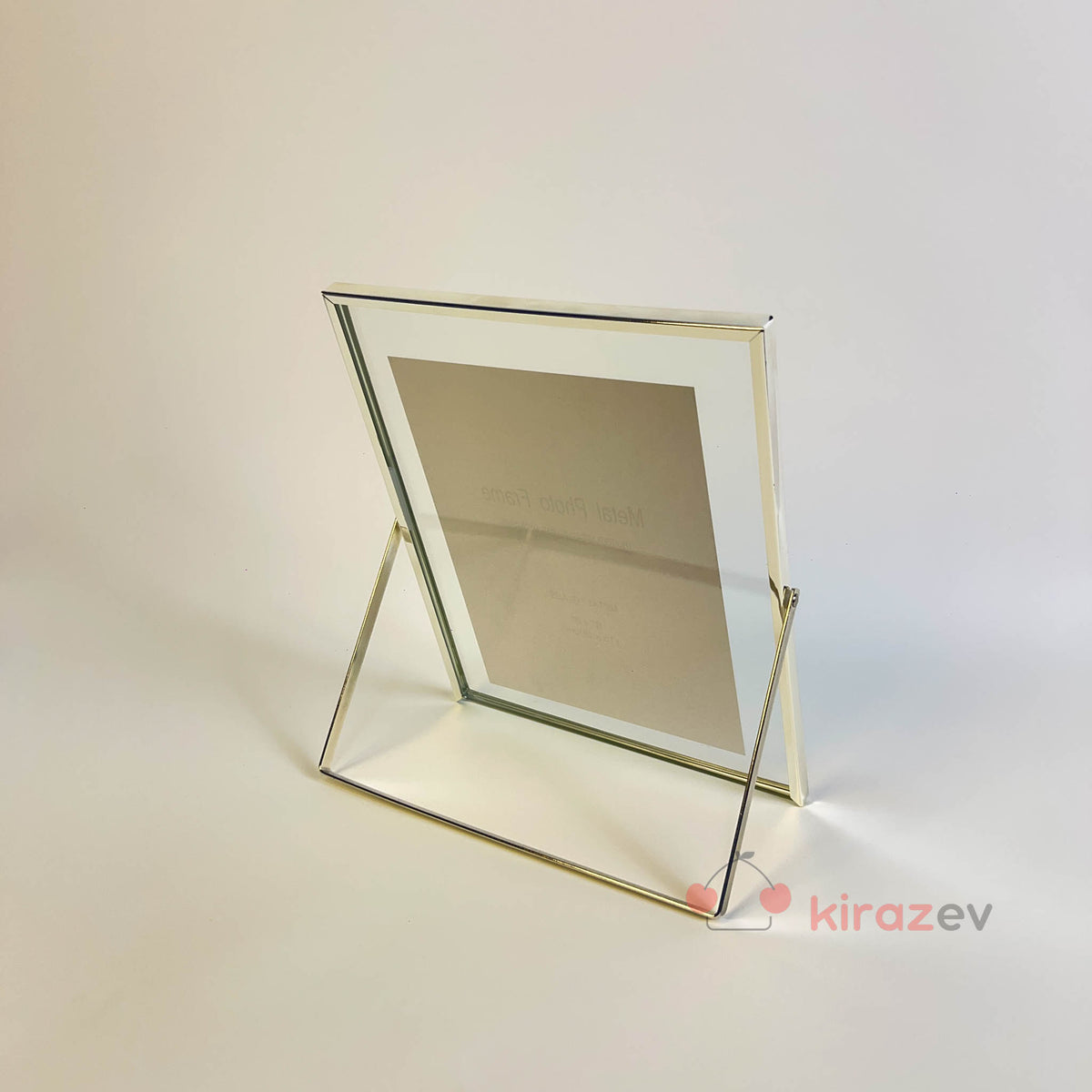 Gümüş Metal Fotoğraf Çerçevesi 20x25 cm