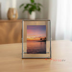 Gümüş Metal Fotoğraf Çerçevesi 15x20 cm