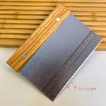 Ahşap Saplı Paslanmaz Çelik Hamur Kesici Spatula