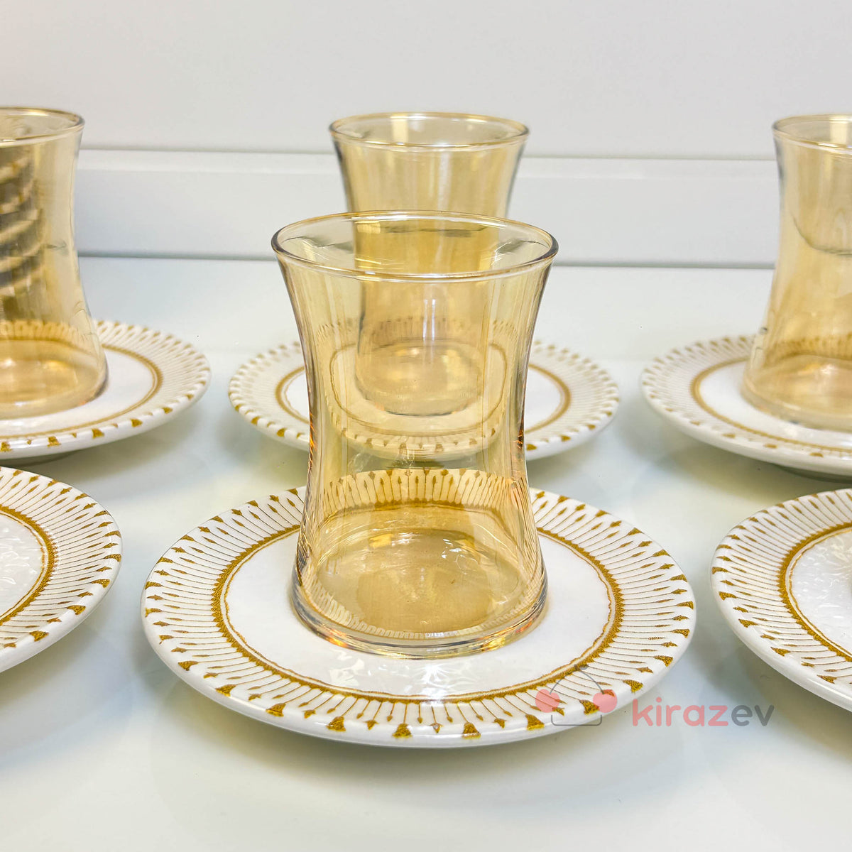 Helen 18 Parça Cam Çay Seti