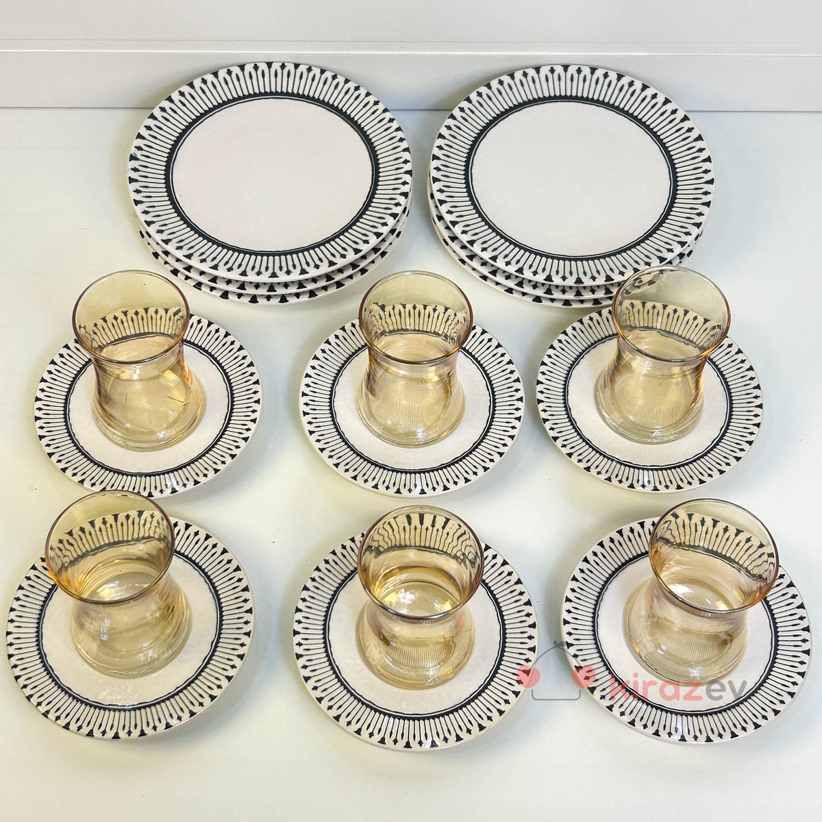 Herencia 18 Parça Çay Seti