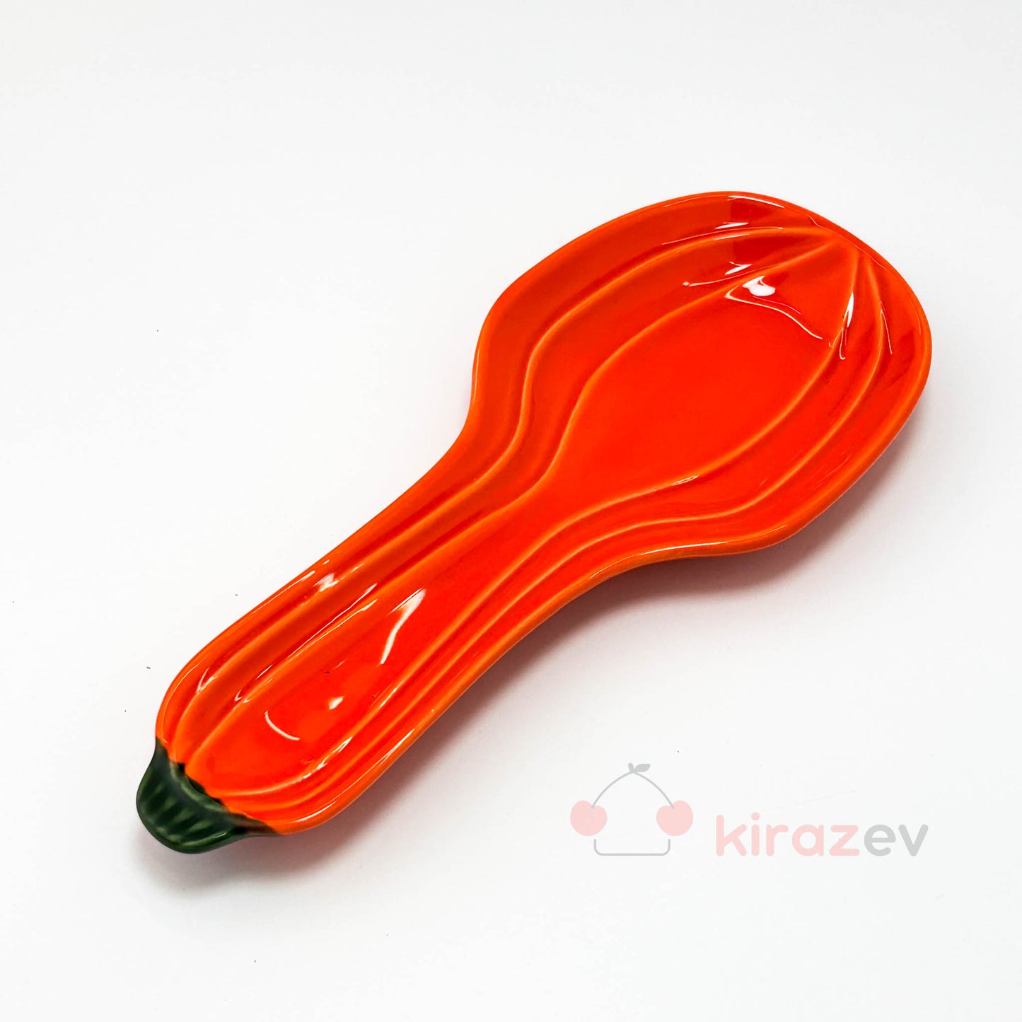 Kabak Şeklinde Seramik Kaşık Altlığı