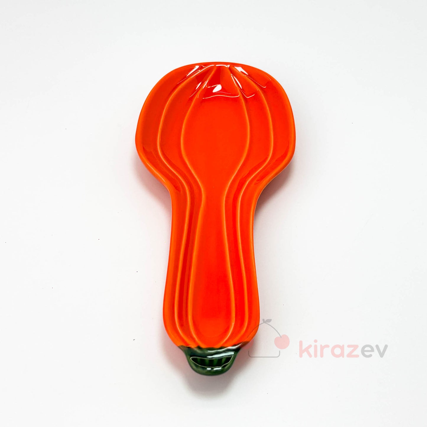 Kabak Şeklinde Seramik Kaşık Altlığı