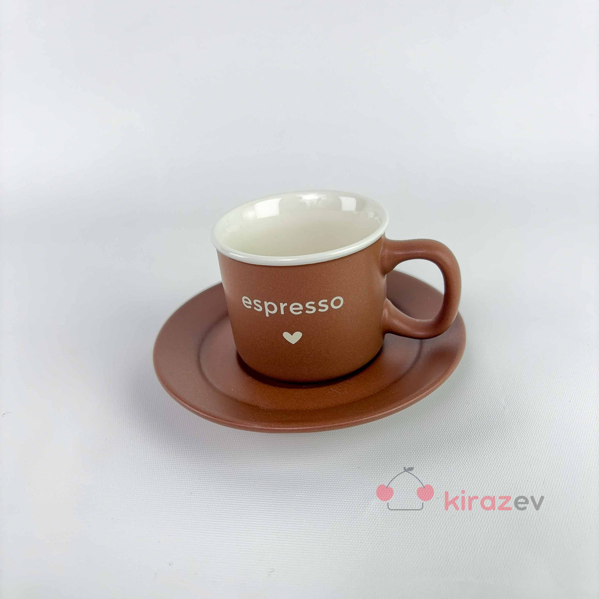 Seramik Espresso Fincan Takımı - 2'li Pastel