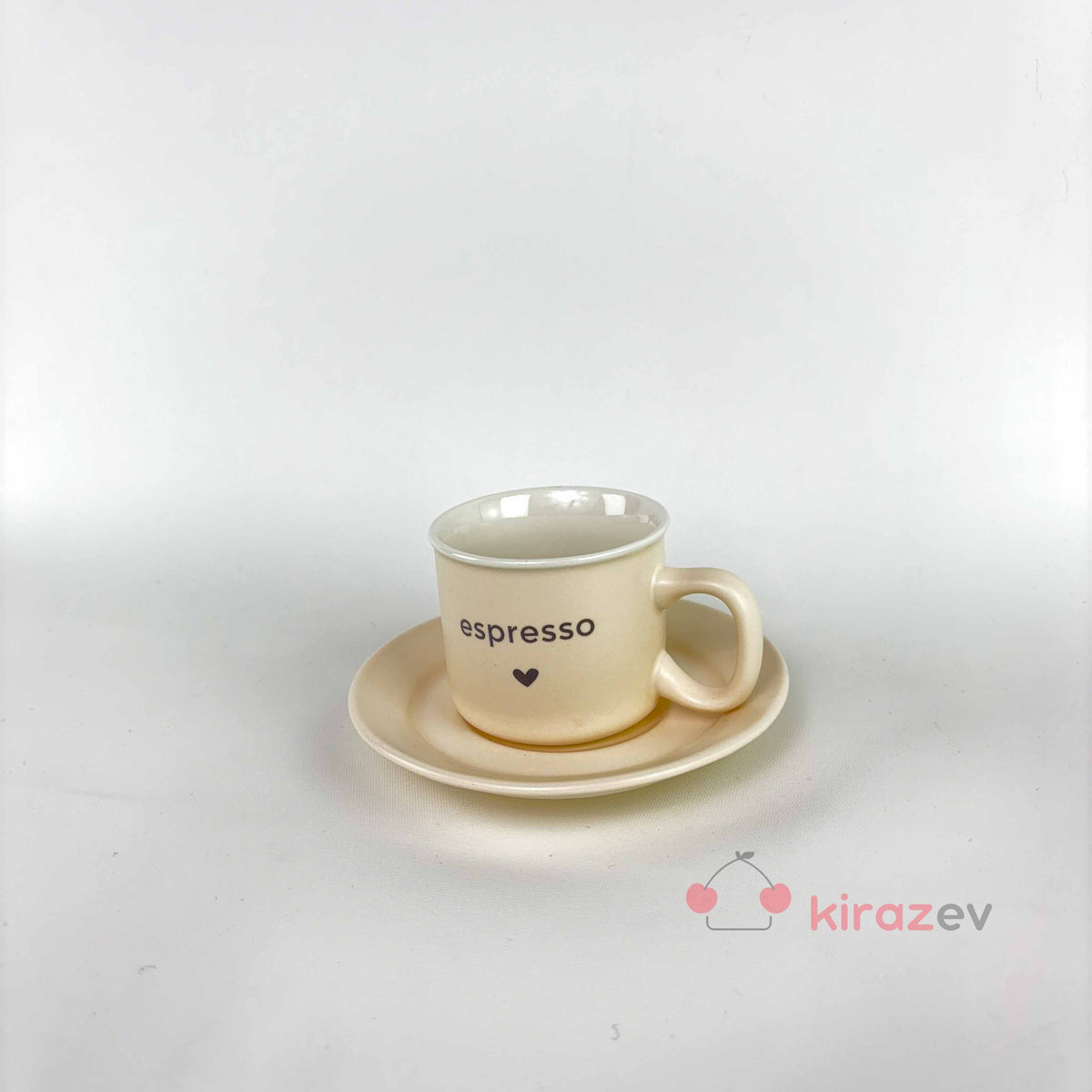 Espresso Fincan Takımı - 2'li Minimal Seramik