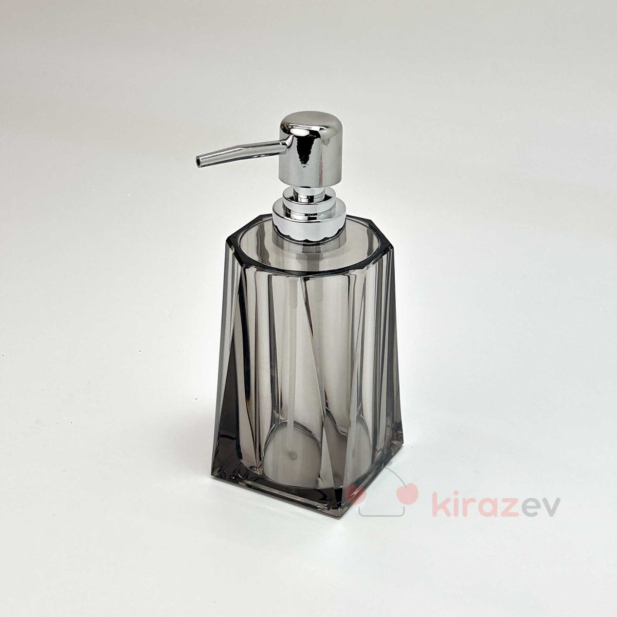 Kristal Sıvı Sabunluk Şeffaf Siyah