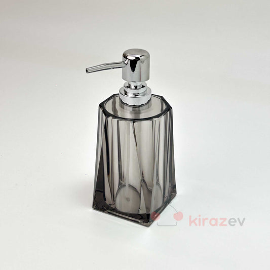 Kristal Sıvı Sabunluk Şeffaf Siyah