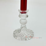 Kristal İşlemeli Cam Şamdan