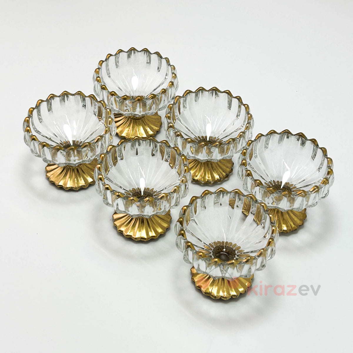 Gümüş Kristal Sunumluk 6’lı Set