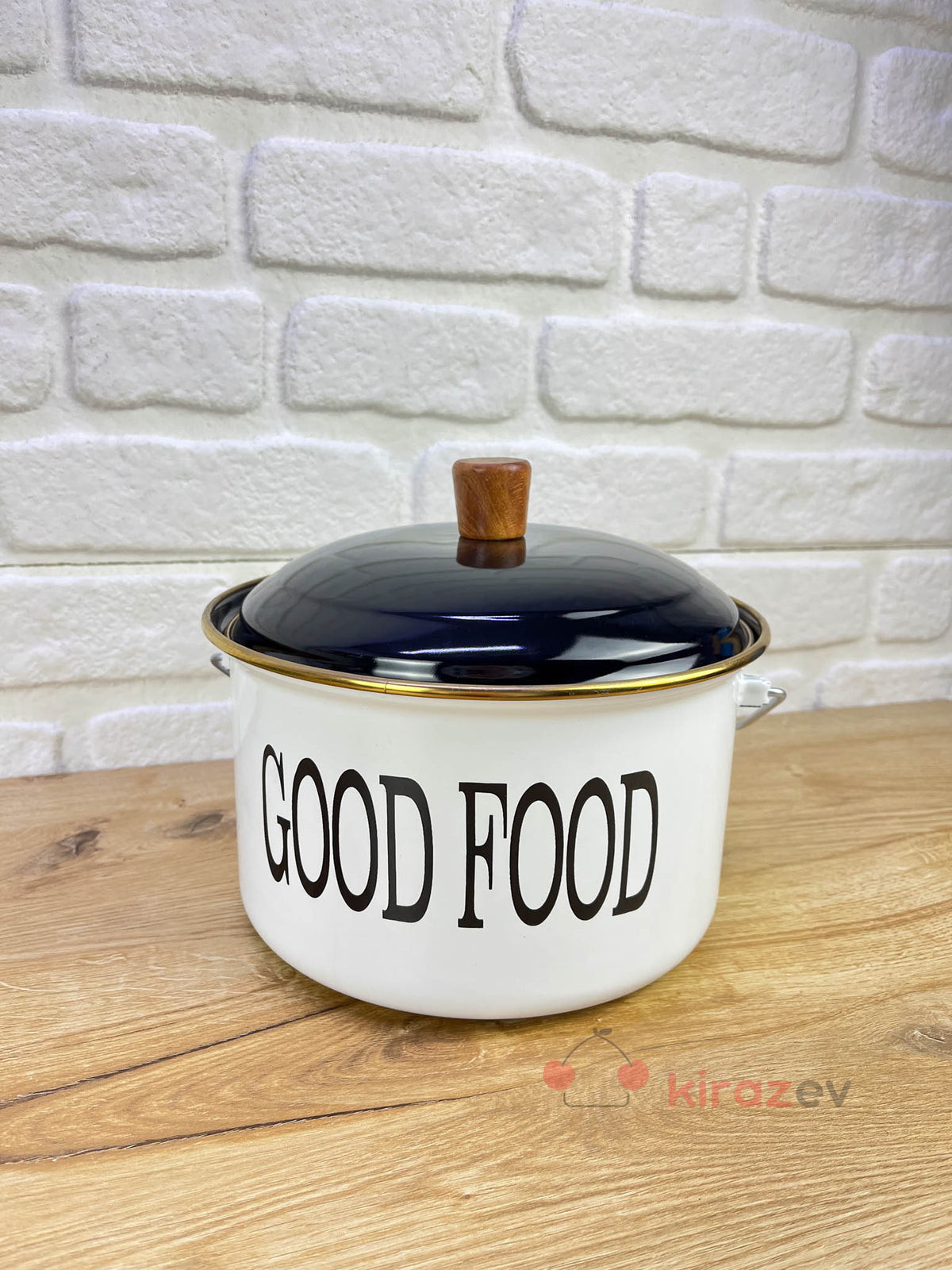 Good Food Kulplu Emaye Tencere