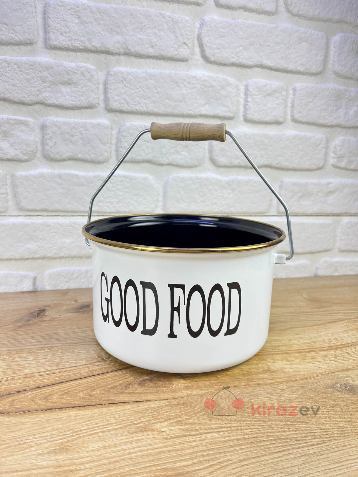 Good Food Kulplu Emaye Tencere