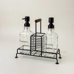 Stantlı Sıvı Sabunluk Siyah 2'li