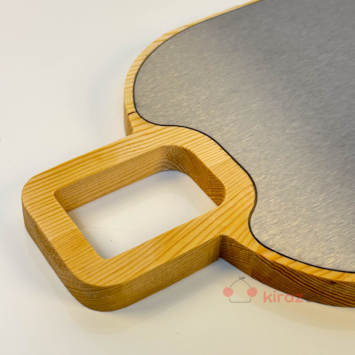 Kulplu Ahşap & Çelik Kesme Panosu